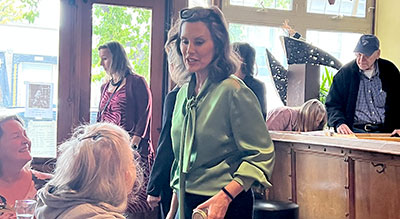 Michigan Governor Gretchen Whitmer Visits Fort Atkinson